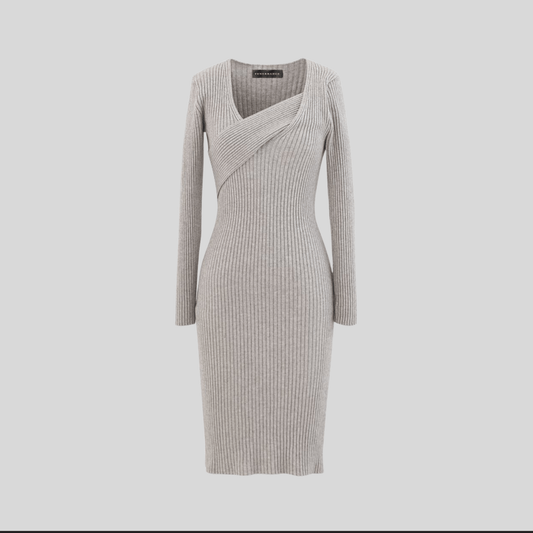 Celato Rib Knit Midi Dress