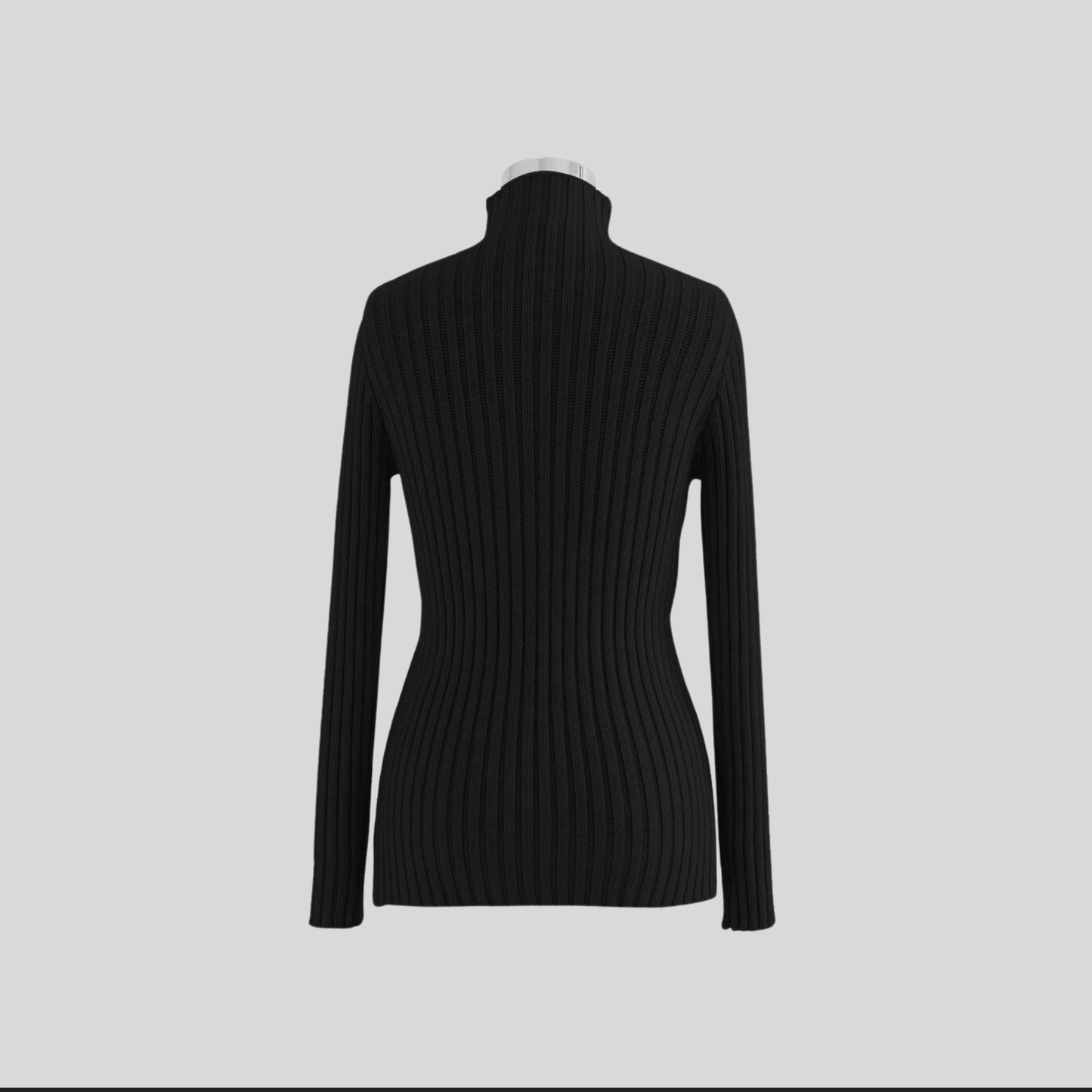 Tela Turtleneck Rib Knit Top